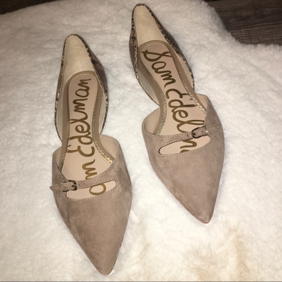 Sam Edelman Rina Genuine Calf Hair d’Orsay Flat - Picture 2 of 12